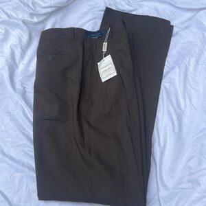 NWT Men’s Dress Pants~Arimondi~Pleated front Legs not tailored 36” waist